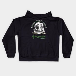 Phone Phree Phun Car Mechanic Kids Hoodie